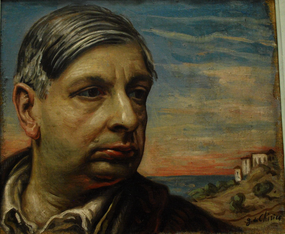 GAM - MALINCONIA_105.JPG - GIORGIO DE CHIRICO - Volos (Grecia) 1888-Roma1978 - AUTORITRATTO (1940-1945)